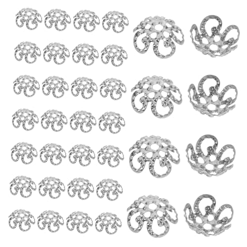 Veemoon 800 Stück Metall Perlenkappen mit Schneeflocken-hohldesign Robuste Spacer Caps für Schmuckherstellung Retro Blumenform für Armbänder und Halsketten Einfach zu Befestigen Langlebig Veemoon 800 Stück Metall Perlenkappen mit Schneeflocken-hohldesign Robuste Spacer Caps für Schmuckherstellung Retro Blumenform für Armbänder und Halsketten Einfach zu Befestigen Langlebig von Veemoon