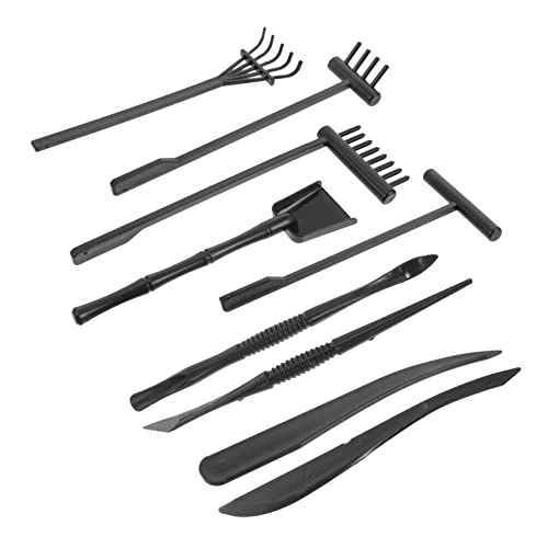 Veemoon 9 Stück Teiliges Zen Garten Rechen aus Leichtem Kunststoff Verschiedene Formen für Sandmuster Stresslinderndes Sandgarten Werkzeug Kompakt und Einfach zu Bedienen für Veemoon 9 Stück Teiliges Zen Garten Rechen aus Leichtem Kunststoff Verschiedene Formen für Sandmuster Stresslinderndes Sandgarten Werkzeug Kompakt und Einfach zu Bedienen für von Veemoon