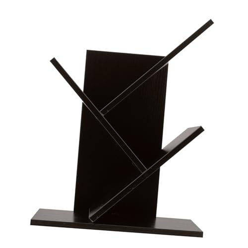 Veemoon Baumförmiges Bücherregal aus Hochwertigem Schreibtischregal für Schallplattenaufbewahrung und Vinylalben Stabiles und Praktisches Desktop Organizer für Homeoffice und Wohnzimmer von Veemoon
