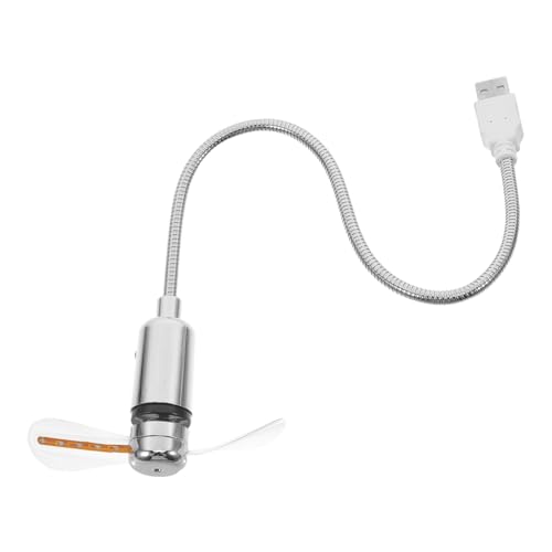 Veemoon Buntes Lüfter USB-Lüfter Mini tragbarer faltbarer USB-LED-Lüfter von Veemoon