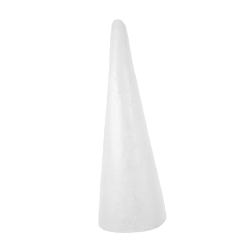 Veemoon Schaumstoff-Weihnachtsbaum Zum Basteln Helles DIY-Modell Schaumstoffformen Für Dekoration Unfertiger Kegel Für Kreative Projekte Weihnachtsrohling Für Feiertagsdekorationen von Veemoon
