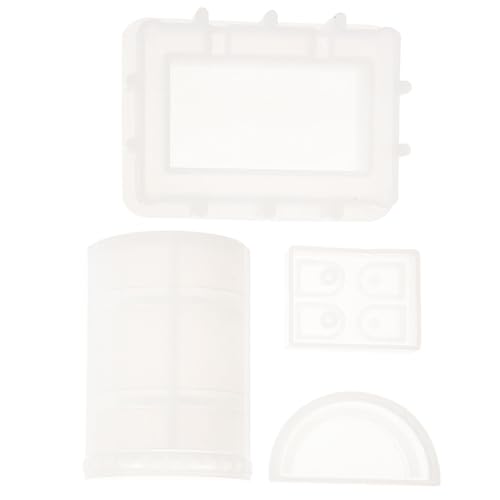 Veemoon DIY Silikonform Schatztruhe Flexibel Langlebig Gießform für Epoxidharz Schmuckbox Candybox Wiederverwendbar Leicht zu Reinigen von Veemoon