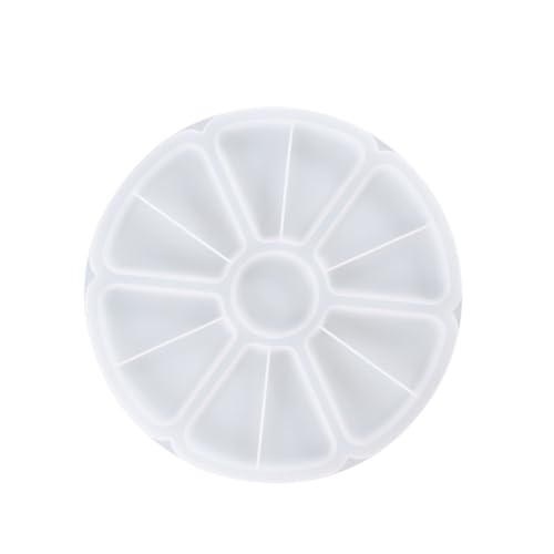 Veemoon DIY Silikonform für Kreative Aufbewahrungstabletts Flexible Hitze Kältebeständige Gießform für Stilvolle Runde Teller Transparentes Material für Epoxidharz und Bastelprojekte Veemoon DIY Silikonform für Kreative Aufbewahrungstabletts Flexible Hitze Kältebeständige Gießform für Stilvolle Runde Teller Transparentes Material für Epoxidharz und Bastelprojekte von Veemoon