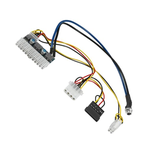 Veemoon Dc Dc Atx Power Supply mit Solid Capacitor Hochleistungs Spannungsregler für Mainboard Ausgang Kompatibel mit Computer Pos Netzwerkserver und Atx Gehäusen von Veemoon