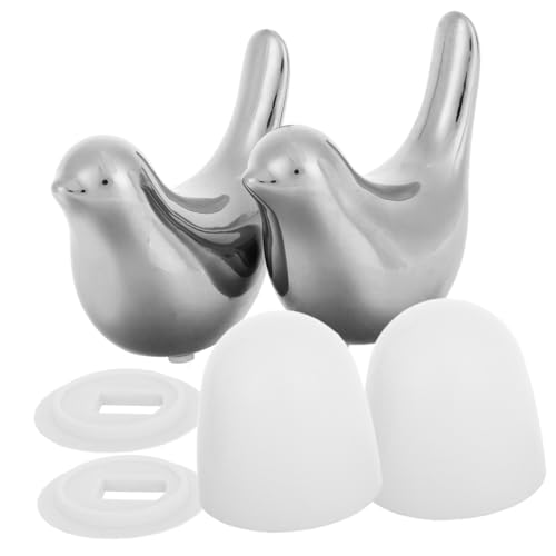 Veemoon Dekorativer Toilettenbolzenabdeckung Vogel design aus Keramik und Kunststoff Praktische Wc bolzen Abdeckkappen Langlebig Einfache Montage Passend für Badezimmer Deko Veemoon Dekorativer Toilettenbolzenabdeckung Vogel design aus Keramik und Kunststoff Praktische Wc bolzen Abdeckkappen Langlebig Einfache Montage Passend für Badezimmer Deko von Veemoon