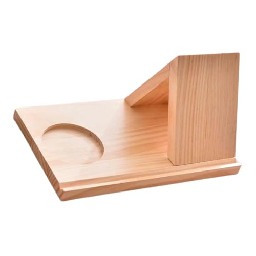 Veemoon Dreieckiger Buchhalter aus Holz Multifunktionales Regal für Bücher und Tassen Freistehender Lese Ständer Praktischer Buchaufbewahrung für Zuhause und Büro Minimalistisches Design Veemoon Dreieckiger Buchhalter aus Holz Multifunktionales Regal für Bücher und Tassen Freistehender Lese Ständer Praktischer Buchaufbewahrung für Zuhause und Büro Minimalistisches Design von Veemoon