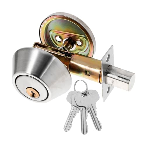 Veemoon Einrastendes Unsichtbares Schloss Verstecktes Türschloss Bronze Türschloss Türriegelschloss Robustes Riegelschloss Türschloss Hardware Balance Doppelzylinder Versteckter von Veemoon