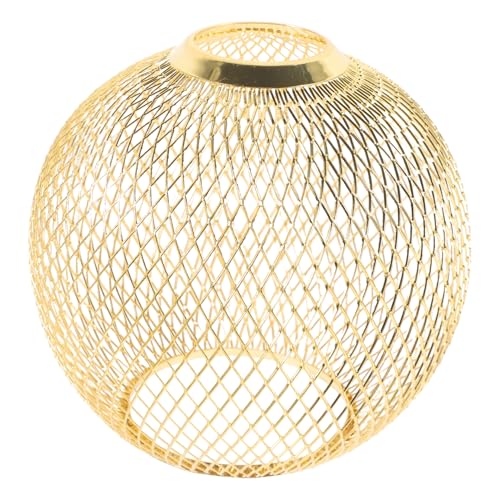 Veemoon Eisen Lampenschirm Kugelform Hohl Design Retro Stil Warmes Licht Pendelleuchte Abdeckung Für Kronleuchter Deckenleuchte Wohnzimmer Restaurant Bar Veemoon Eisen Lampenschirm Kugelform Hohl Design Retro Stil Warmes Licht Pendelleuchte Abdeckung Für Kronleuchter Deckenleuchte Wohnzimmer Restaurant Bar von Veemoon