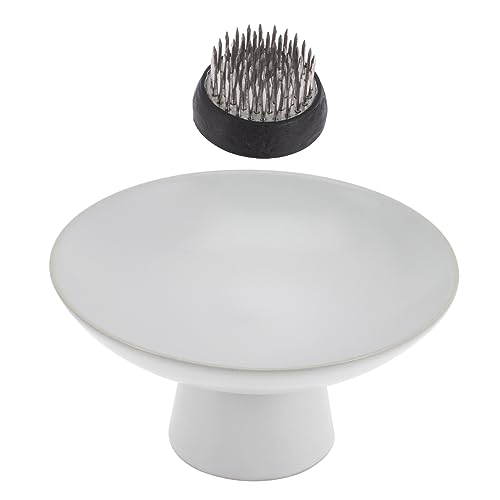 Veemoon Eleganter Porzellan-blumenbehälter Mit Stabilen Kupfernadeln Für Kreative Dekoration Im Büro Und Zuhause Hochwertige Tischvase Im Minimalistischen Design Für Blumenarrangements Veemoon Eleganter Porzellan-blumenbehälter Mit Stabilen Kupfernadeln Für Kreative Dekoration Im Büro Und Zuhause Hochwertige Tischvase Im Minimalistischen Design Für Blumenarrangements von Veemoon