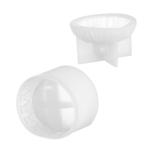 Veemoon Epoxidharz Silikonform für Schmuckschatulle Wiederverwendbare Kristall Gießform Langlebiger Aufbewahrungsbehälter Einfache Reinigung Strapazierfähiges Material Geeignet für DIY von Veemoon