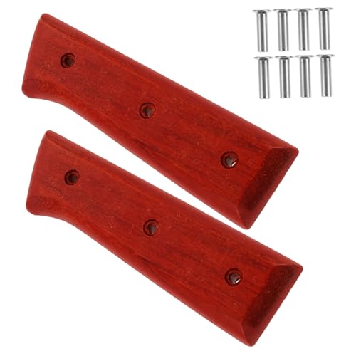 Veemoon Ersatz Holzgriff für Küchenmesser mit Ergonomischem Design Robustem Schnittgriff Nieten Praktische Handgriff Teile für Messergriff Austausch Komfortabler Küchen Cutter Grip Veemoon Ersatz Holzgriff für Küchenmesser mit Ergonomischem Design Robustem Schnittgriff Nieten Praktische Handgriff Teile für Messergriff Austausch Komfortabler Küchen Cutter Grip von Veemoon