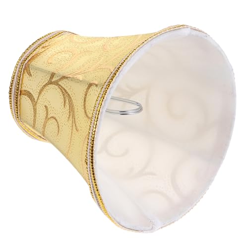 Veemoon Europäischer Stoff lampenschirm für Kronleuchter Langlebiger Lampenüberzug Geeignet für Tischlampen Stehlampen und Schlafzimmerbeleuchtung Einfach zu Montieren von Veemoon