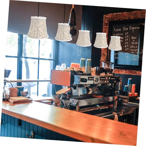 Veemoon Europäischer Stoff lampenschirm für Tischleuchte Vintage Kerzenleuchter Abdeckung Langlebiger Eleganter Lampenschirm aus Hochwertigem Stoff Warmes Licht für Wohnzimmer und Küche Veemoon Europäischer Stoff lampenschirm für Tischleuchte Vintage Kerzenleuchter Abdeckung Langlebiger Eleganter Lampenschirm aus Hochwertigem Stoff Warmes Licht für Wohnzimmer und Küche von Veemoon