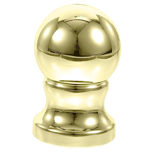 Veemoon Fahnenmast-Topper Aus Hochwertigem Kunststoff - Goldfarbene Kappe Mit Eleganter Kugel Ideal Für Innen Und Außenbereiche Perfekt Für Garten Und Terrasse Langlebig Und Veemoon Fahnenmast-Topper Aus Hochwertigem Kunststoff - Goldfarbene Kappe Mit Eleganter Kugel Ideal Für Innen Und Außenbereiche Perfekt Für Garten Und Terrasse Langlebig Und von Veemoon