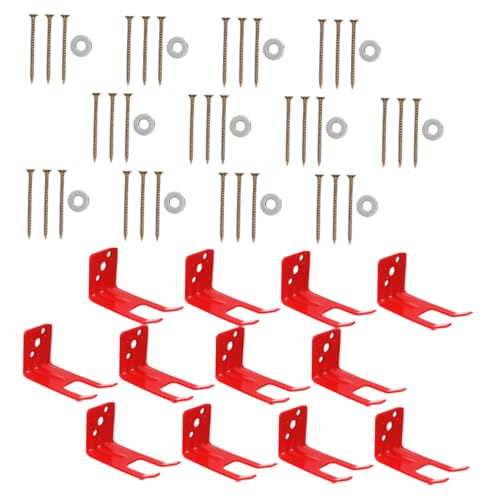 Veemoon Feuerlöscher Wandhalterung aus Metall Roter Wandhaken mit Schrauben Langlebiger Feuerlöscherhalter für Einfache Montage Kompatibel für Zuhause Küche Büro Schnelle Veemoon Feuerlöscher Wandhalterung aus Metall Roter Wandhaken mit Schrauben Langlebiger Feuerlöscherhalter für Einfache Montage Kompatibel für Zuhause Küche Büro Schnelle von Veemoon