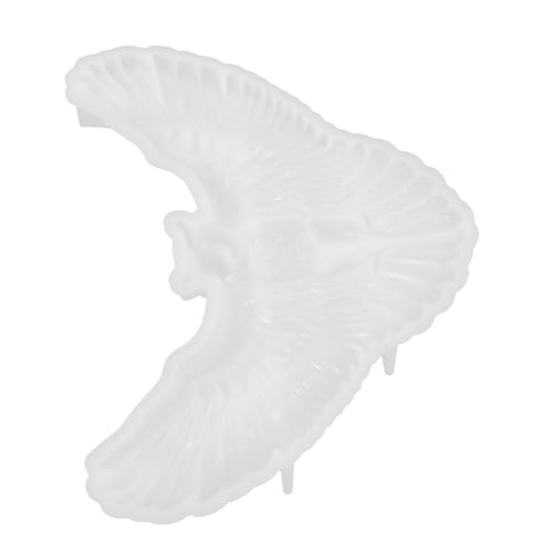 Veemoon Flexible Silikonform Eule für DIY Gießform Epoxidharz Basteln Reißfest Waschbar Detailreiche Halbplastische Dekoration für Tisch und Geschenk Weiß Langlebig Kreative von Veemoon