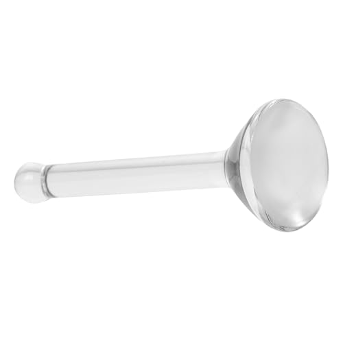 Veemoon Glas Schleifstößel mit Rundem Griff Glatter Oberfläche Großer Schleifkopf für Schnelles Zerkleinern Sicher und Komfortabel Geeignet für Künstler und Pigmentherstellung bei Aquarell Veemoon Glas Schleifstößel mit Rundem Griff Glatter Oberfläche Großer Schleifkopf für Schnelles Zerkleinern Sicher und Komfortabel Geeignet für Künstler und Pigmentherstellung bei Aquarell von Veemoon