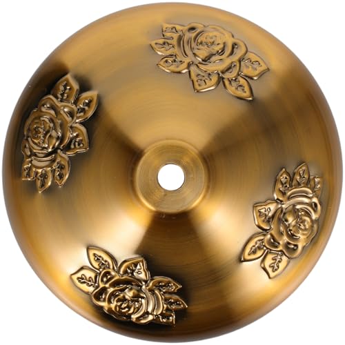 Veemoon Goldene Tischlampenbasis mit Einzigartigem Rosendesign und Gewelltem Robuste Metallbasis für Tischlampen Schlafzimmern Wohnräumen und Studien Veemoon Goldene Tischlampenbasis mit Einzigartigem Rosendesign und Gewelltem Robuste Metallbasis für Tischlampen Schlafzimmern Wohnräumen und Studien von Veemoon