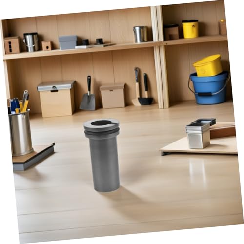 Veemoon Graphit-schmelztiegel Hochreiner Schmuck-gieß-tiegel für Gold Silber Kupfer Schmelzen Metallgießen Ofen Labor Anwendungen Thermoresistent Langlebig Kompakt von Veemoon