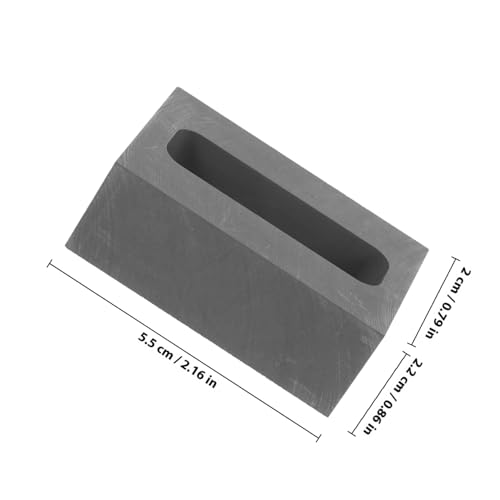 Veemoon Graphitbarrenform Gießform für Gold Silber Kupfer Metallgießen mit Hoher Wärmeleitfähigkeit Energiesparend Robust für Präzises Schmelzen und Veredeln Veemoon Graphitbarrenform Gießform für Gold Silber Kupfer Metallgießen mit Hoher Wärmeleitfähigkeit Energiesparend Robust für Präzises Schmelzen und Veredeln von Veemoon