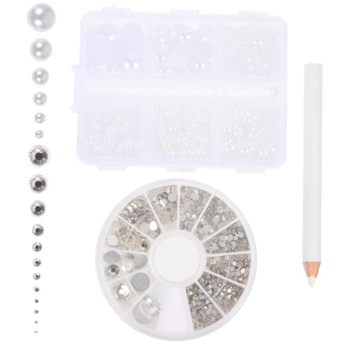 Veemoon Halbrunde Perlenstrasssteine Transparent Ab Glas DIY Perlen Basteln Schmuck Nägel Verzierungen Langlebig für Kreative Nail Art und DIY Projekte Veemoon Halbrunde Perlenstrasssteine Transparent Ab Glas DIY Perlen Basteln Schmuck Nägel Verzierungen Langlebig für Kreative Nail Art und DIY Projekte von Veemoon