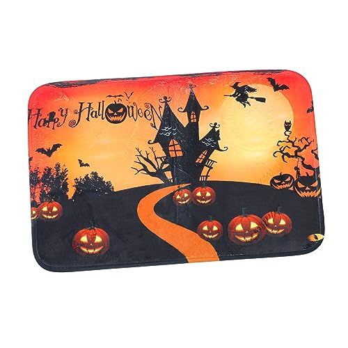 Veemoon Halloween Badezimmer-Fußmatten – Rutschfester Badteppich Für Die Halloween-Party Dekorative Türmatte Und Bodenmatte Mit Gruseligem Design Ideal Für Schaurige Feiern Und Festliche Veemoon Halloween Badezimmer-Fußmatten – Rutschfester Badteppich Für Die Halloween-Party Dekorative Türmatte Und Bodenmatte Mit Gruseligem Design Ideal Für Schaurige Feiern Und Festliche von Veemoon