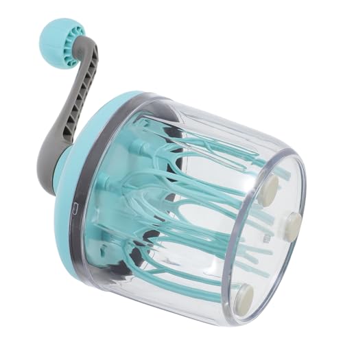 Veemoon Manueller Handmixer Kurbel Praktischer Eierschläger für Sahne und Eiweiß Leicht und Langlebig Kuchen und Backen von Veemoon