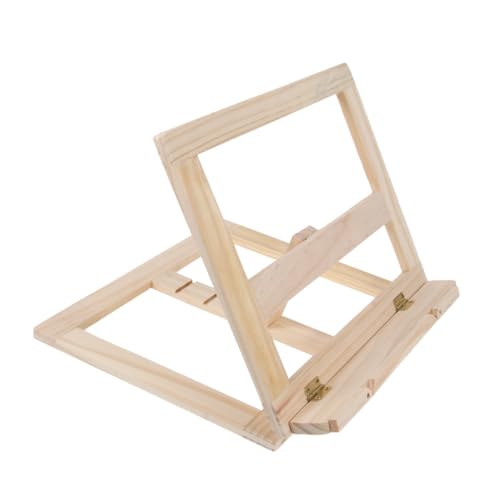 Veemoon Holz Bücherregal Ständer für Leseständer zur Vorbeugung von Myopie Stabiler Tablet Halter für Zuhause Büro und Bibliothek aus Hochwertigem Holz Gefertigt von Veemoon