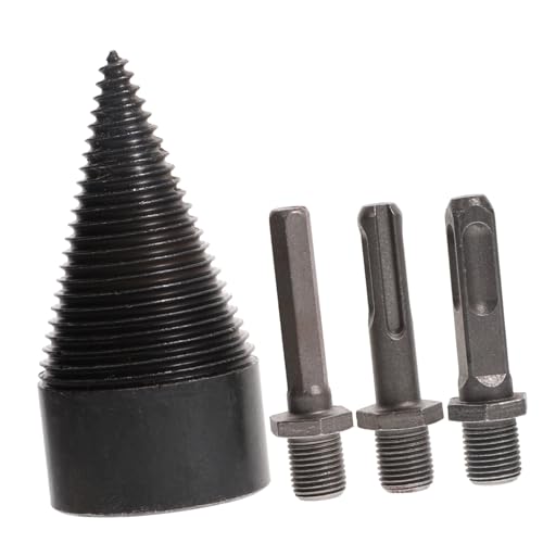 Veemoon Holzspalter Bohrer Splitting Drill Bit mit Sechskantschaft und Bohrgriffen Verschleißfestes Stahl holzbohrer Brennholzspaltung Langlebig und Hitzebehandelt Geeignet für Garten und Veemoon Holzspalter Bohrer Splitting Drill Bit mit Sechskantschaft und Bohrgriffen Verschleißfestes Stahl holzbohrer Brennholzspaltung Langlebig und Hitzebehandelt Geeignet für Garten und von Veemoon