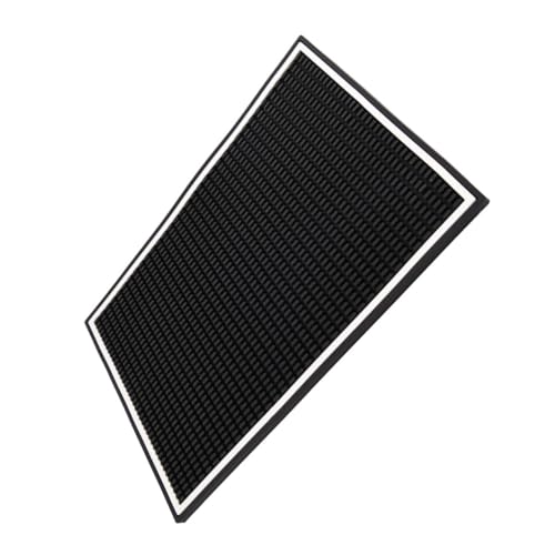 Veemoon Kaffeematte für Arbeitsplatte Rutschfeste PVC Matte für Kaffeemaschinen und Geschirr Vielseitig Einsetzbar Bar und Restaurant Design von Veemoon