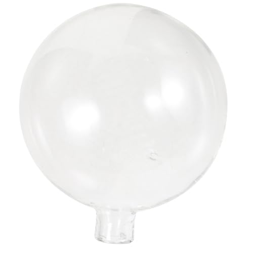 Veemoon G4 Glaskugel-Lampenschirm Klarer -Glasschirm-Ersatz Ersatzschirm Glas Opalkugel-Schirm Pendelleuchtenabdeckung Ersatzleuchte FüR Kronleuchter-Deckenleuchte 80 MM von Veemoon