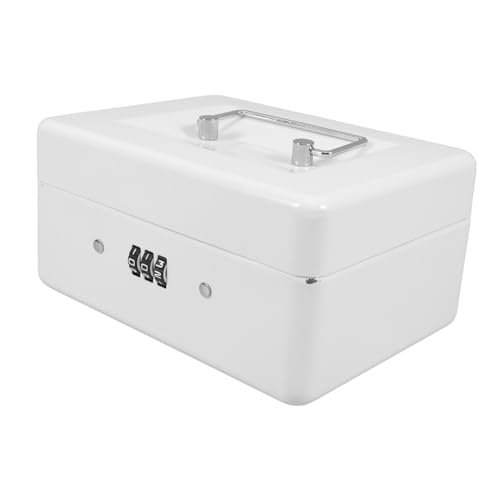 Veemoon Kleine Geldkassette mit Zahlenschloss Sicherheitsbox für Bargeld Wertsachen und Wichtige Dokumente Design für Zuhause und Büro Veemoon Kleine Geldkassette mit Zahlenschloss Sicherheitsbox für Bargeld Wertsachen und Wichtige Dokumente Design für Zuhause und Büro von Veemoon