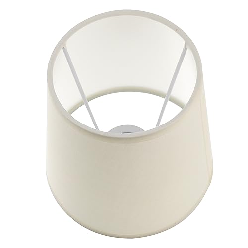 Veemoon Kleiner Cremefarbener Clip-Lampenschirm Für Tischlampen - Ideal Als Ersatz Für Deckenleuchten Wandlampen Und Kronleuchter – Stilvolle Deko Für Wohnzimmer Und Schlafzimmer von Veemoon