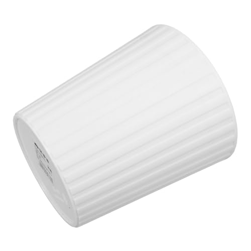 Veemoon Kleiner Mülleimer ohne Deckel für Schreibtisch und Büro Mini Desktop Organizer für Papierabfälle als Tischmistkübel oder Aufbewahrung für Kleinteile Weiß Platzsparend von Veemoon