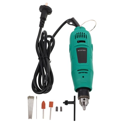 Veemoon Kompaktes mit Kabel Kraftvoller Handbohrer für Präzises Bohren und Schleifen Inklusive Mehrzweck-bohrer für Möbel Fliesen Heimwerker und Elektronikreparatur von Veemoon
