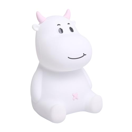 Veemoon LED Nachtlicht Kuh Design Akku Aufladbar Buntes Stimmungslicht Dekoratives Einschlafhilfe Licht für Kinderzimmer Nachttischlampe Kuschellampe Stilllicht Veemoon LED Nachtlicht Kuh Design Akku Aufladbar Buntes Stimmungslicht Dekoratives Einschlafhilfe Licht für Kinderzimmer Nachttischlampe Kuschellampe Stilllicht von Veemoon