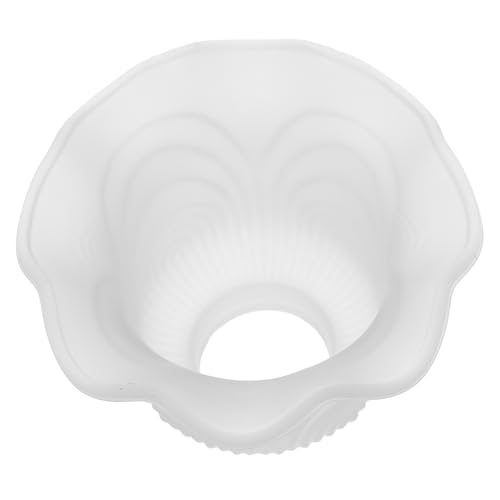 Veemoon Lampenschirm Aus Glas Hängelampenschirm Glaskugel Pendelleuchte Glas Hängelampenschirm Blütenblattlampe Hängelampe Blumenschirm Lampenschirm Ersatz von Veemoon