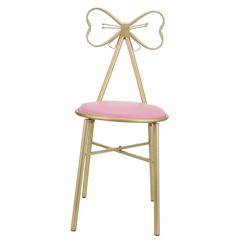Veemoon Makeup Stuhl mit Abnehmbarer Rückenlehne Eleganter Hocker mit Schleifen Rückenlehne für Schlafzimmer Ankleidezimmer und Beauty Anwendungen Vielseitig Einsetzbar Stabil und Bequem Veemoon Makeup Stuhl mit Abnehmbarer Rückenlehne Eleganter Hocker mit Schleifen Rückenlehne für Schlafzimmer Ankleidezimmer und Beauty Anwendungen Vielseitig Einsetzbar Stabil und Bequem von Veemoon