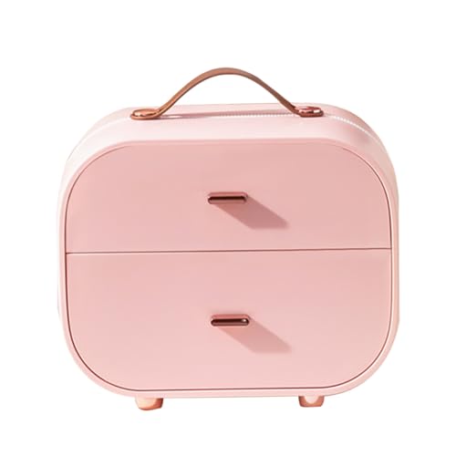 Veemoon Mehrschichtige Aufbewahrungsbox aus Langlebigem Kunststoff mit Schubladendesign Rosa Desktop Organizer für Schmuck und Kosmetik Platzsparende Ordnungslösung für Schreibtisch und Veemoon Mehrschichtige Aufbewahrungsbox aus Langlebigem Kunststoff mit Schubladendesign Rosa Desktop Organizer für Schmuck und Kosmetik Platzsparende Ordnungslösung für Schreibtisch und von Veemoon