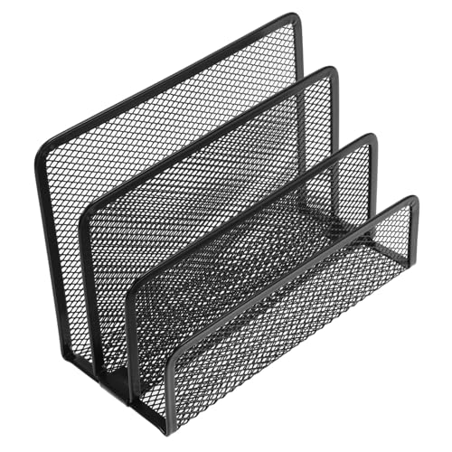 Veemoon Metallischer Mesh Schreibtisch Organizer Aktenordner Für Zuhause Und Büro Schwarz Zum Ordnen Von Magazinen Dokumenten Und Büchern Langlebig Und Modern Veemoon Metallischer Mesh Schreibtisch Organizer Aktenordner Für Zuhause Und Büro Schwarz Zum Ordnen Von Magazinen Dokumenten Und Büchern Langlebig Und Modern von Veemoon
