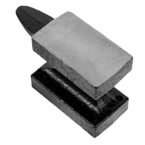 Veemoon Mini Basis für Schmuckherstellung Robuster und Tragbarer Schmiedeamboss mit Glatter Verschleißfester Oberfläche für DIY Schmuckbearbeitung und Metallbearbeitung Veemoon Mini Basis für Schmuckherstellung Robuster und Tragbarer Schmiedeamboss mit Glatter Verschleißfester Oberfläche für DIY Schmuckbearbeitung und Metallbearbeitung von Veemoon