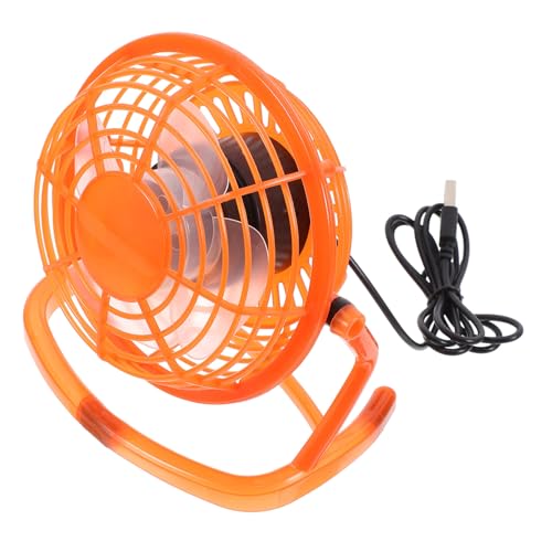 Veemoon Mini USB Orange Verstellbar Leiser Dc Motor Energiesparend Langlebiger Kunststoff Kabel als Tragbarer Schreibtischventilator Veemoon Mini USB Orange Verstellbar Leiser Dc Motor Energiesparend Langlebiger Kunststoff Kabel als Tragbarer Schreibtischventilator von Veemoon