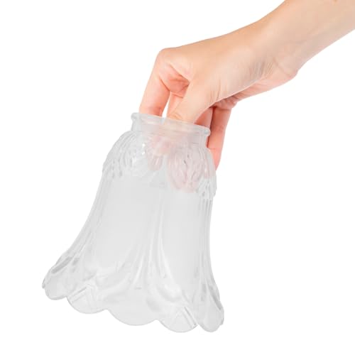 Veemoon Moderner Transparenter Lampenschirm aus Robustem Glas Mattierte Deckenleuchte Abdeckung Gewinde Kompatibel Langlebig und Pflegeleicht für Schlafzimmer und Wohnräume Veemoon Moderner Transparenter Lampenschirm aus Robustem Glas Mattierte Deckenleuchte Abdeckung Gewinde Kompatibel Langlebig und Pflegeleicht für Schlafzimmer und Wohnräume von Veemoon