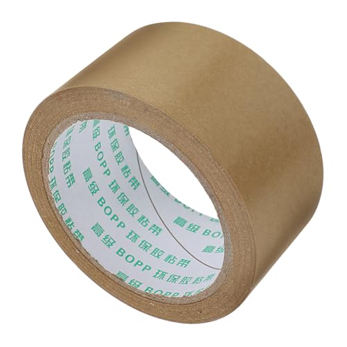 Veemoon Kraftpapier Klebeband Starkes Braunes Packband für Paketversand Kartonverschluss und Bilderrahmen Wasserfreies Design Langlebig und Vielseitig Einsetzbar von Veemoon