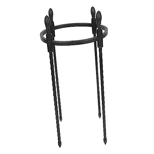 Veemoon Pflanzenstütze Metall Staudenhalter 2 Stücke 18 cm - Rankhilfe Für Kletterpflanzen - Blumenhalter Eisen Ideal Für Sträucher Und Gartendeko Und Langlebig von Veemoon