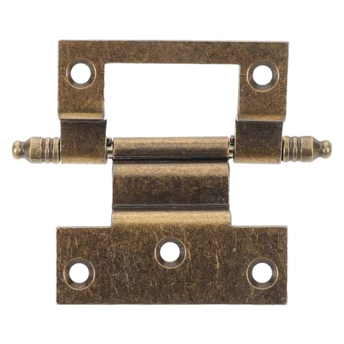 Veemoon Präzise Bronze Uhrentür Scharniere für DIY Restaurierung Langlebige Metallteile für Standuhr Reparatur Robuste Einfach zu Installierende Uhrenscharnier Ersatzteile von Veemoon