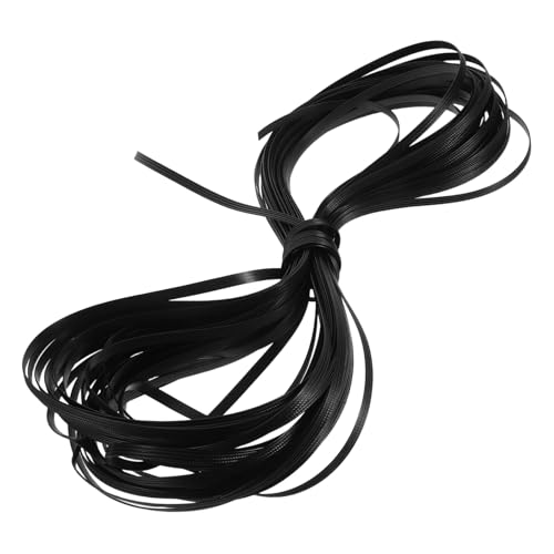 Veemoon Rattan Reparaturset PE Flach und Rundrattanband für Gartenmöbel Stuhl und Tischgeflecht Reparatur DIY Heimwerker Zubehör für Langlebige Möbelrestauration von Veemoon