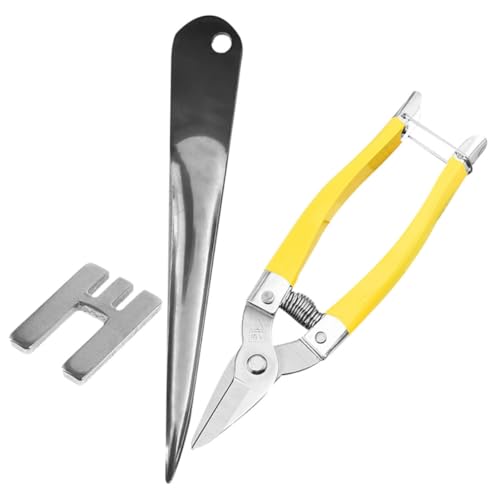Veemoon Rattan Reparaturwerkzeug Set Dragon Pattern Pry Tool für Weidenkorb Reparatur Große Schere und Abschlussrahmen Langlebiges Ergonomisches Design für Gartenmöbel und Korbherstellung von Veemoon