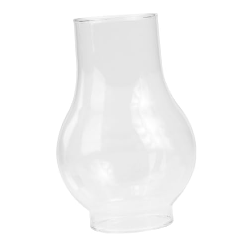 Veemoon Retro Glas Lampenschirm Kerosinlampe Lampenabdeckung Øxcm Handgefertigtes Dekoratives Lichtcover für Wandlampe und Petroleumleuchte Hochwertige Glasverarbeitung Einfach zu von Veemoon