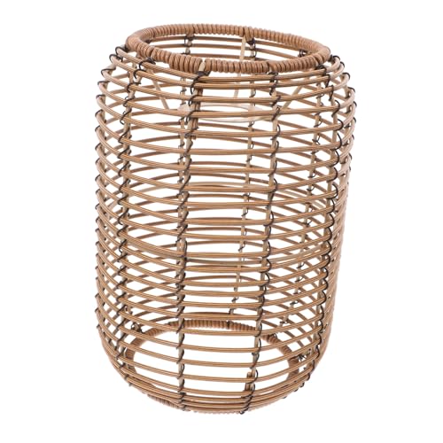 Veemoon Retro Pendelleuchte Lampenschirm Rattan Gewebt Vintage Stil Deckenleuchte Wohnzimmer Schlafzimmer Esszimmer Boho Lampenabdeckung Veemoon Retro Pendelleuchte Lampenschirm Rattan Gewebt Vintage Stil Deckenleuchte Wohnzimmer Schlafzimmer Esszimmer Boho Lampenabdeckung von Veemoon